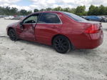 2007 Honda Accord Se Red vin: 1HGCM55367A009051