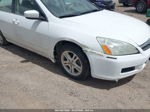 2007 Honda Accord 2.4 Se White vin: 1HGCM55377A062664