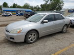 2007 Honda Accord Se Silver vin: 1HGCM55397A225735