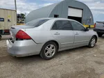 2007 Honda Accord Se Silver vin: 1HGCM55397A225735