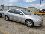 2007 Honda Accord Se Silver vin: 1HGCM55397A225735