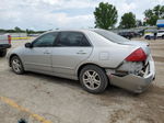 2007 Honda Accord Se Silver vin: 1HGCM55397A225735