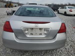 2007 Honda Accord Lx Silver vin: 1HGCM55417A050132