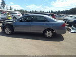 2007 Honda Accord Sdn Lx Blue vin: 1HGCM55437A066915