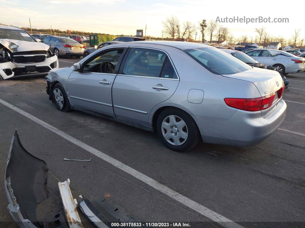 2005 Honda Accord Sdn Lx Silver vin: 1HGCM55445A193248