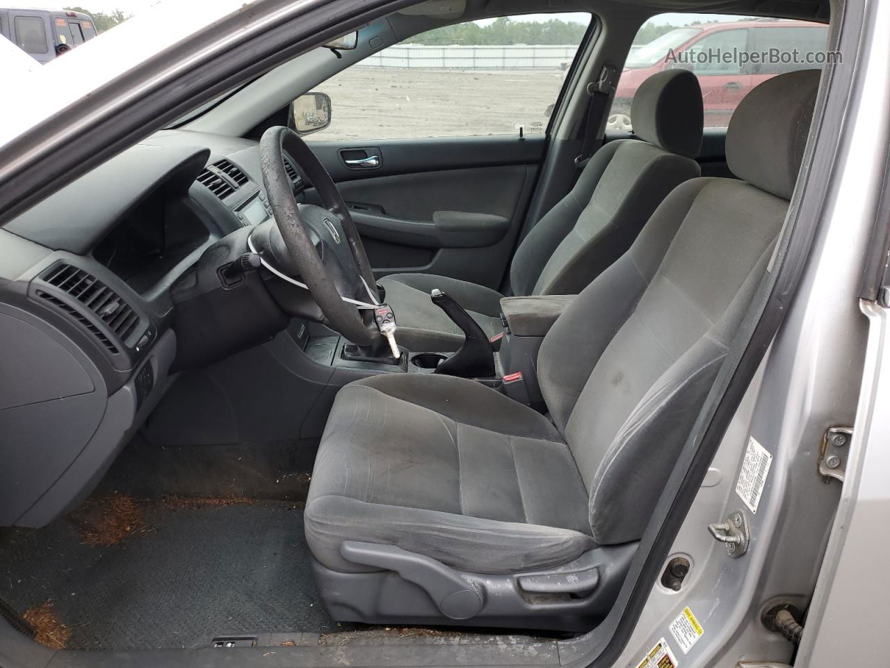 2007 Honda Accord Lx Серебряный vin: 1HGCM55447A066888