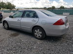 2007 Honda Accord Lx Silver vin: 1HGCM55457A095638