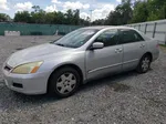 2007 Honda Accord Lx Silver vin: 1HGCM55457A095638