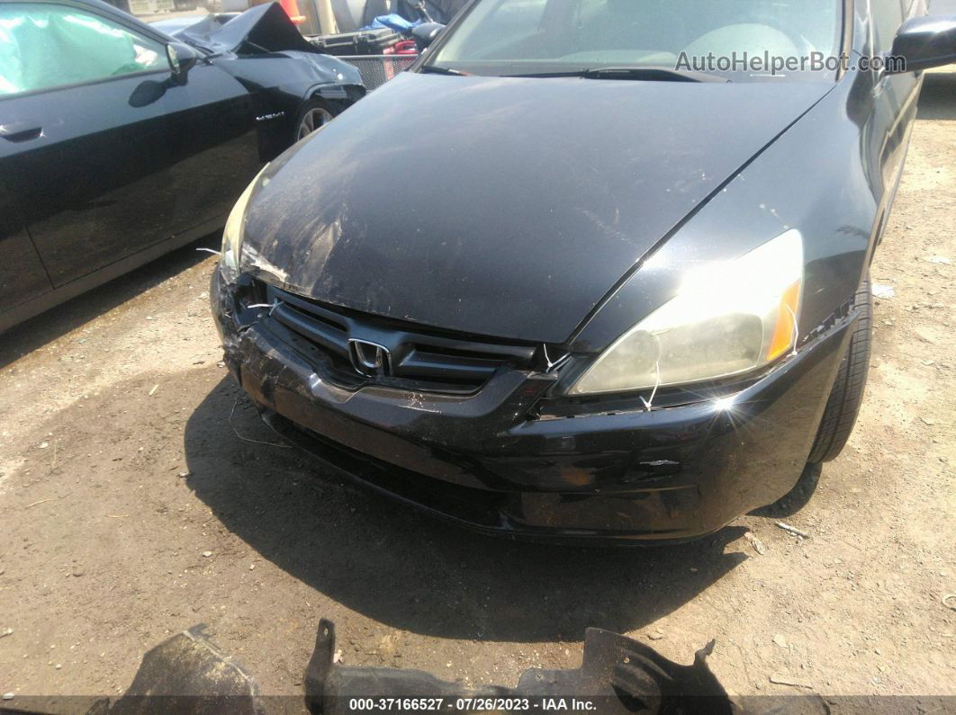 2005 Honda Accord Sdn Lx Black vin: 1HGCM55465A015793