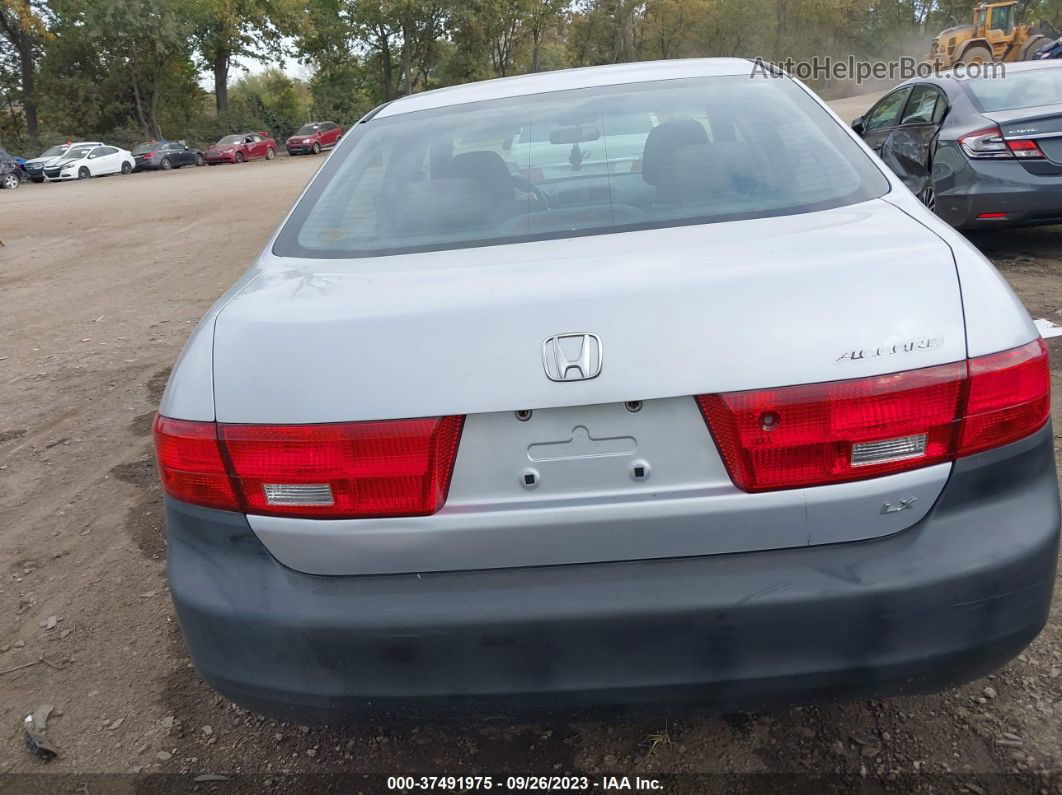 2005 Honda Accord Sdn Lx Silver vin: 1HGCM55475A097811