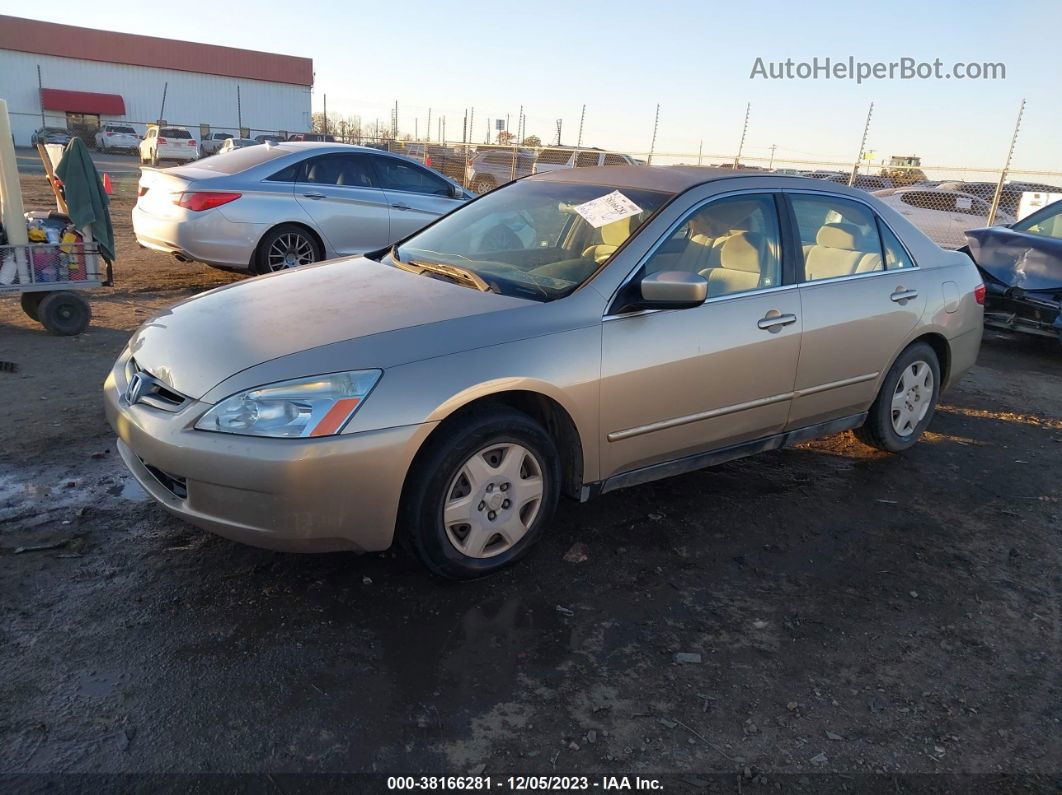 2005 Honda Accord Sdn Lx Gold vin: 1HGCM55485A032627