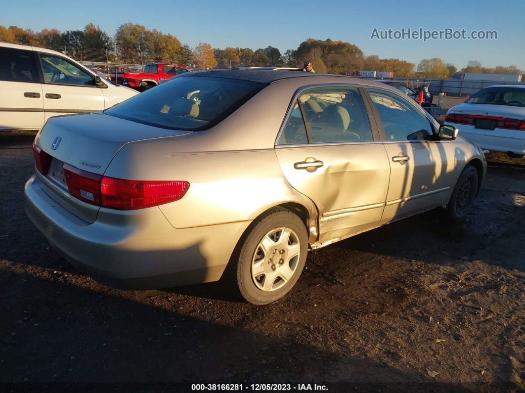 2005 Honda Accord Sdn Lx Золотой vin: 1HGCM55485A032627