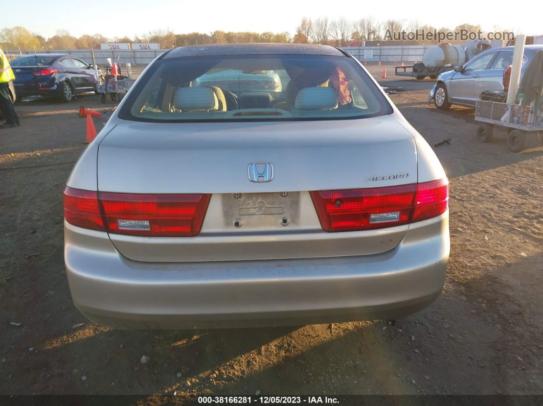 2005 Honda Accord Sdn Lx Золотой vin: 1HGCM55485A032627