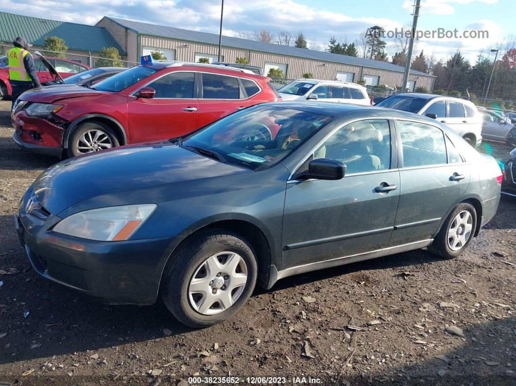 2005 Honda Accord Sdn Lx Green vin: 1HGCM554X5A066567