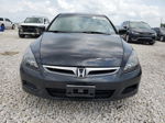 2007 Honda Accord Lx Black vin: 1HGCM554X7A007358