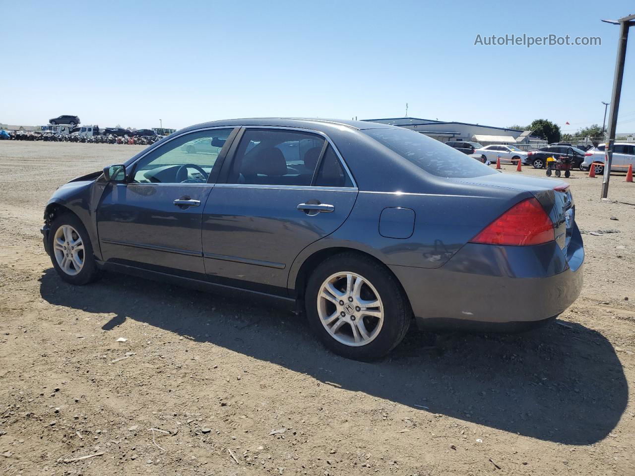 2007 Honda Accord Ex Charcoal vin: 1HGCM55747A133712