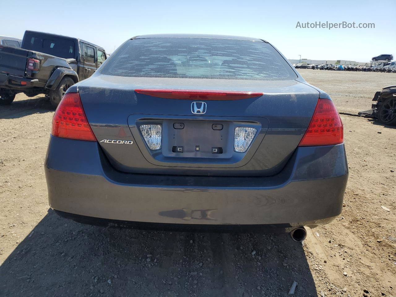 2007 Honda Accord Ex Угольный vin: 1HGCM55747A133712