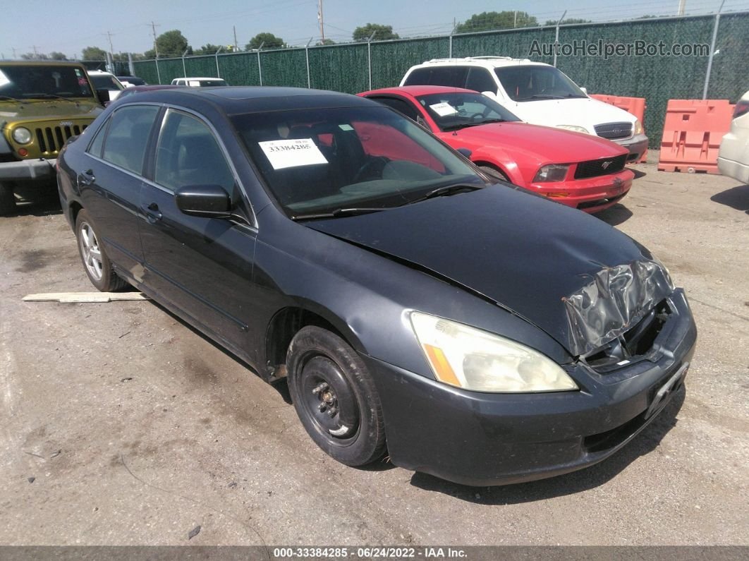 2005 Honda Accord 2.4 Ex Gray vin: 1HGCM55845A039268