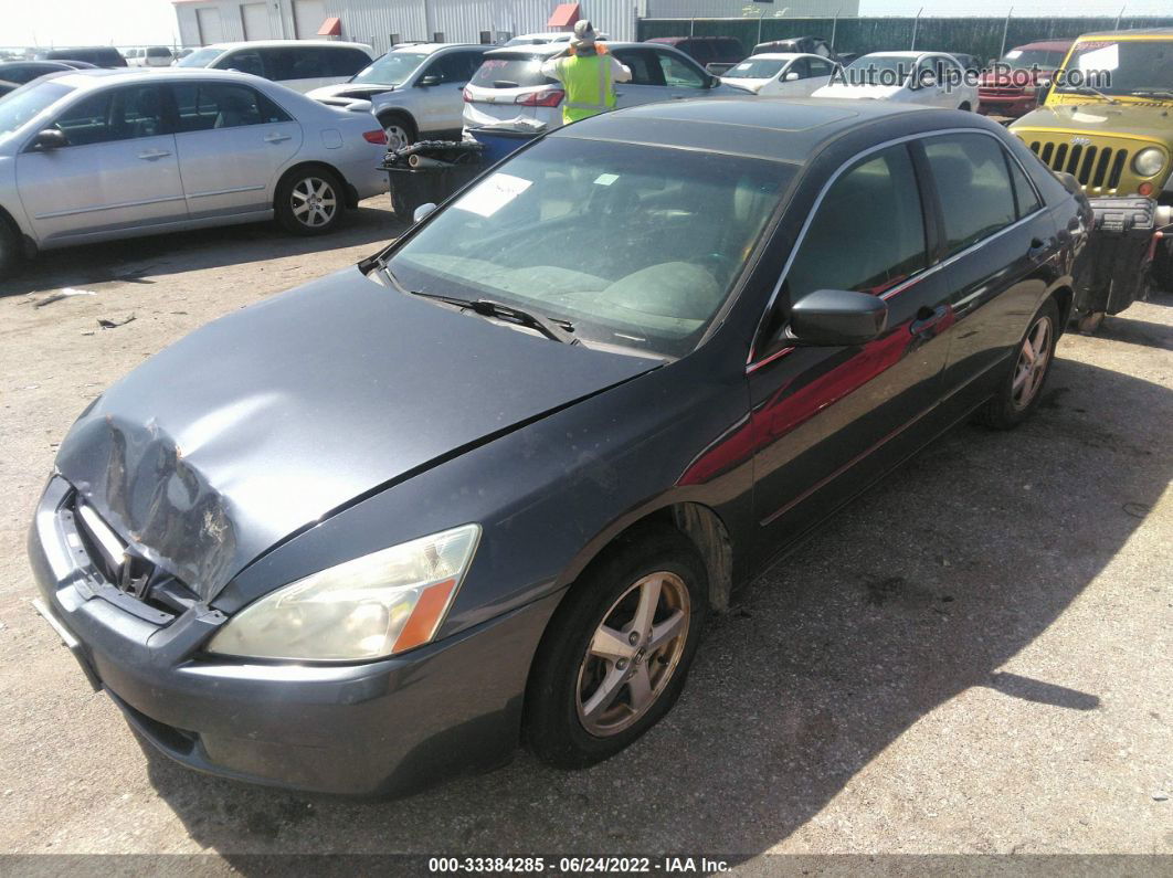 2005 Honda Accord 2.4 Ex Gray vin: 1HGCM55845A039268