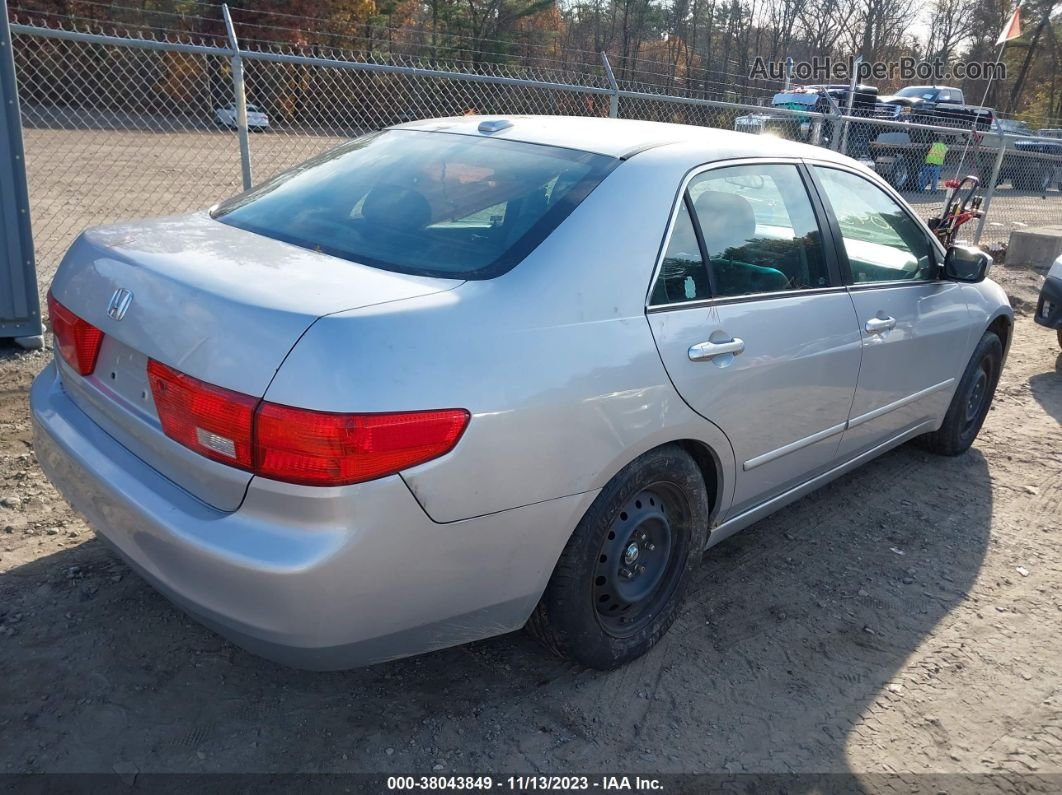 2005 Honda Accord Sdn Ex-l Silver vin: 1HGCM55855A082579