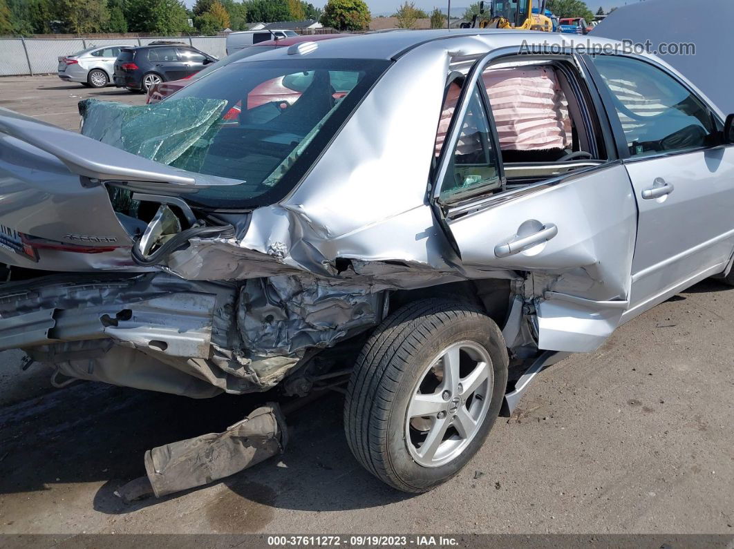 2005 Honda Accord Sdn Ex-l Silver vin: 1HGCM558X5A066653