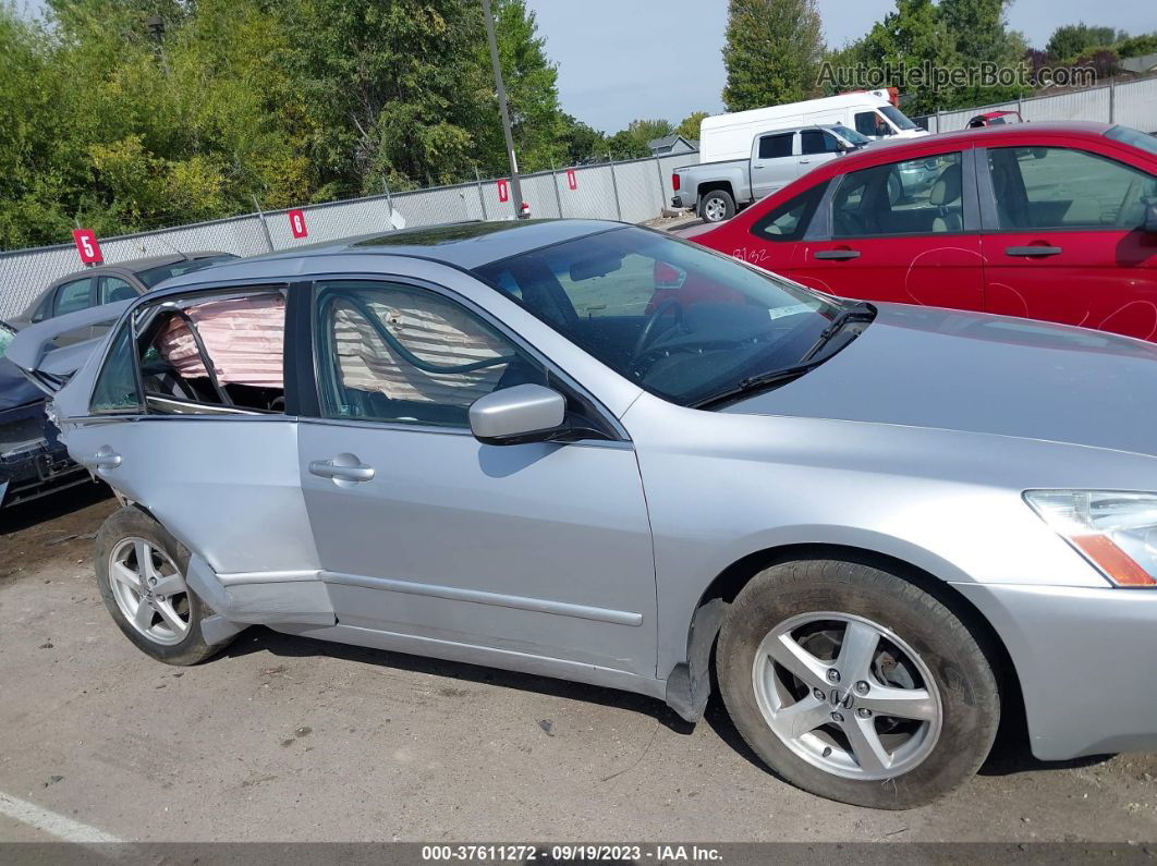 2005 Honda Accord Sdn Ex-l Silver vin: 1HGCM558X5A066653