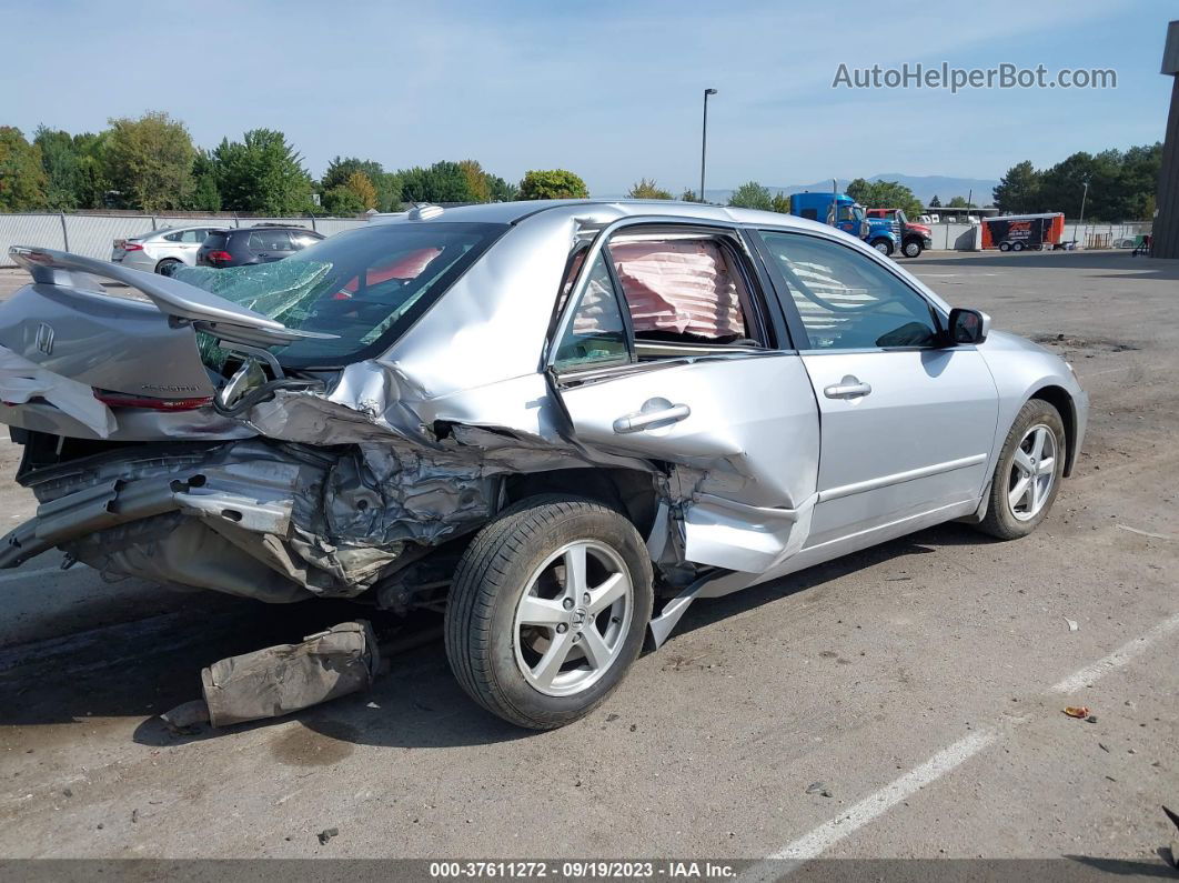 2005 Honda Accord Sdn Ex-l Silver vin: 1HGCM558X5A066653