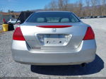 2007 Honda Accord 2.4 Vp Silver vin: 1HGCM56117A188385