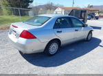 2007 Honda Accord 2.4 Vp Silver vin: 1HGCM56117A188385