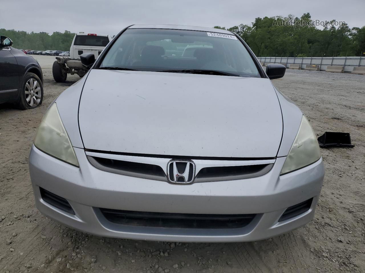 2007 Honda Accord Value Silver vin: 1HGCM56117A209199