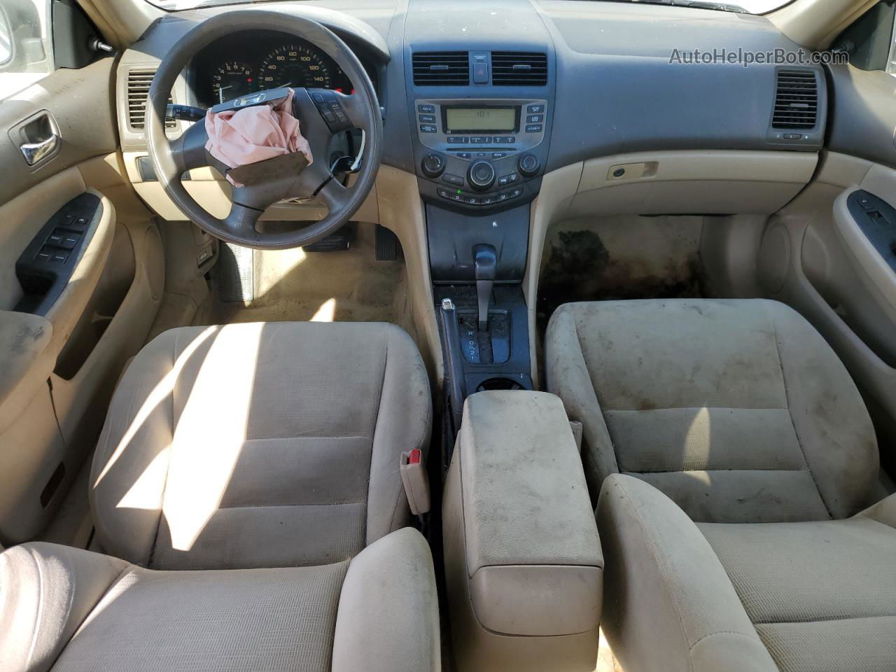 2007 Honda Accord Value Белый vin: 1HGCM56127A179162