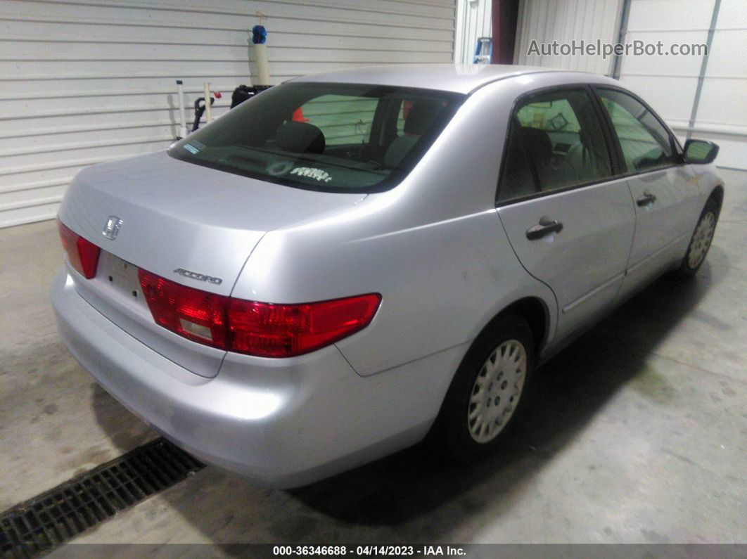 2005 Honda Accord Sdn Dx Серебряный vin: 1HGCM56135A168152