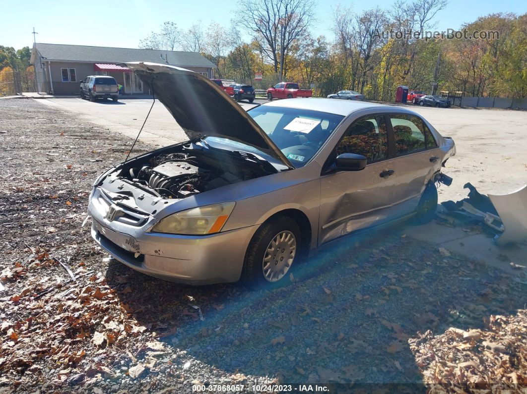 2005 Honda Accord Sdn Dx Silver vin: 1HGCM56135A187509