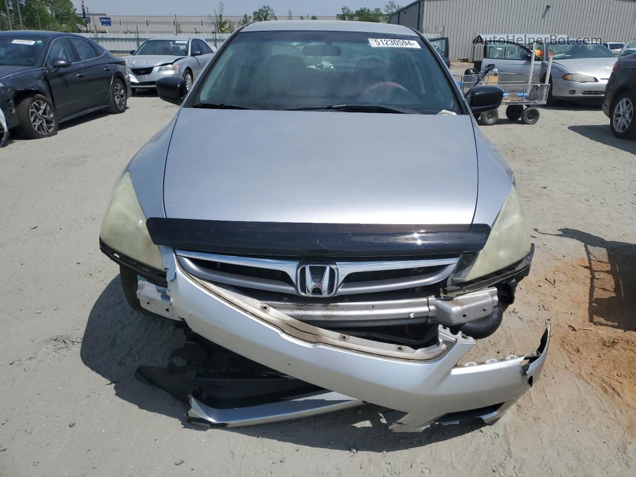 2007 Honda Accord Value Silver vin: 1HGCM56137A030646