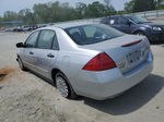 2007 Honda Accord Value Silver vin: 1HGCM56137A030646