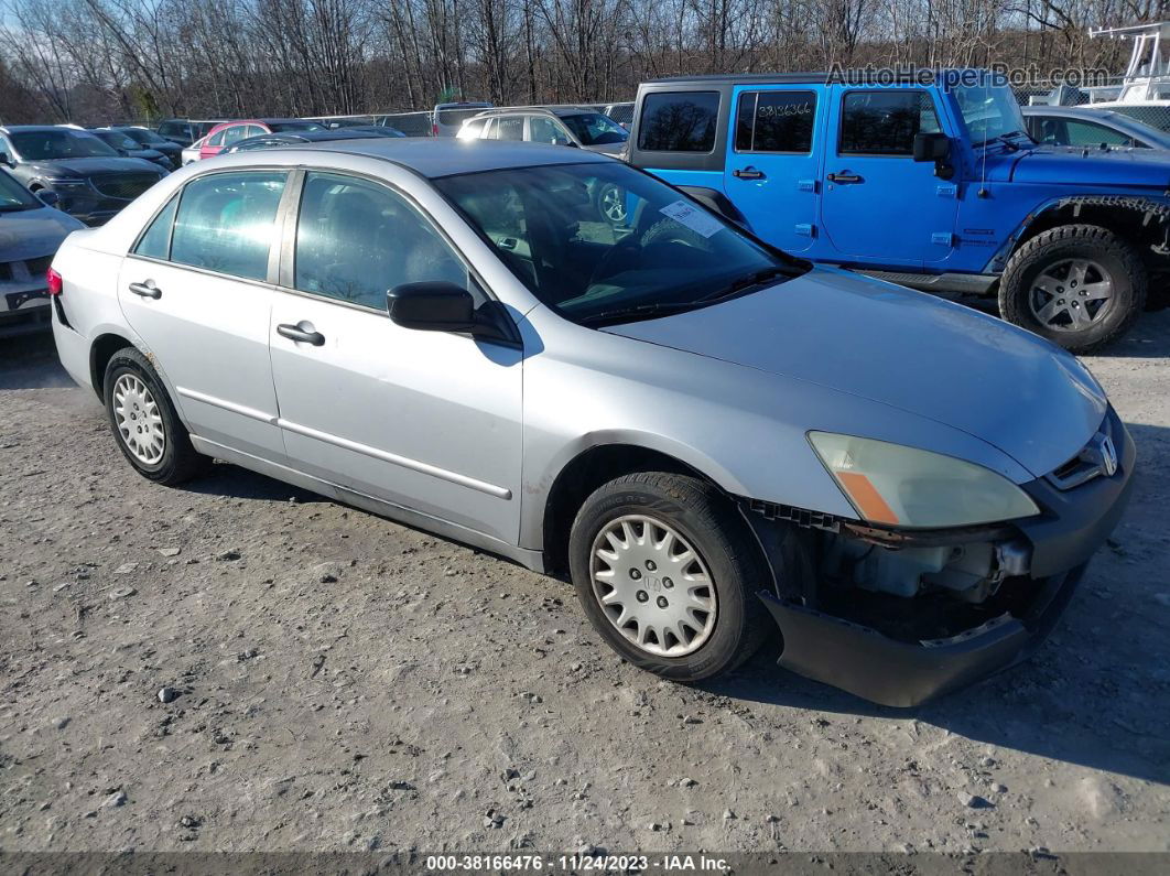 2005 Honda Accord 2.4 Dx Silver vin: 1HGCM56145A058940