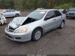 2007 Honda Accord 2.4 Vp Silver vin: 1HGCM56147A222495