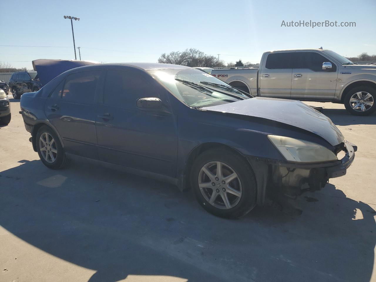 2007 Honda Accord Value Blue vin: 1HGCM56157A035380