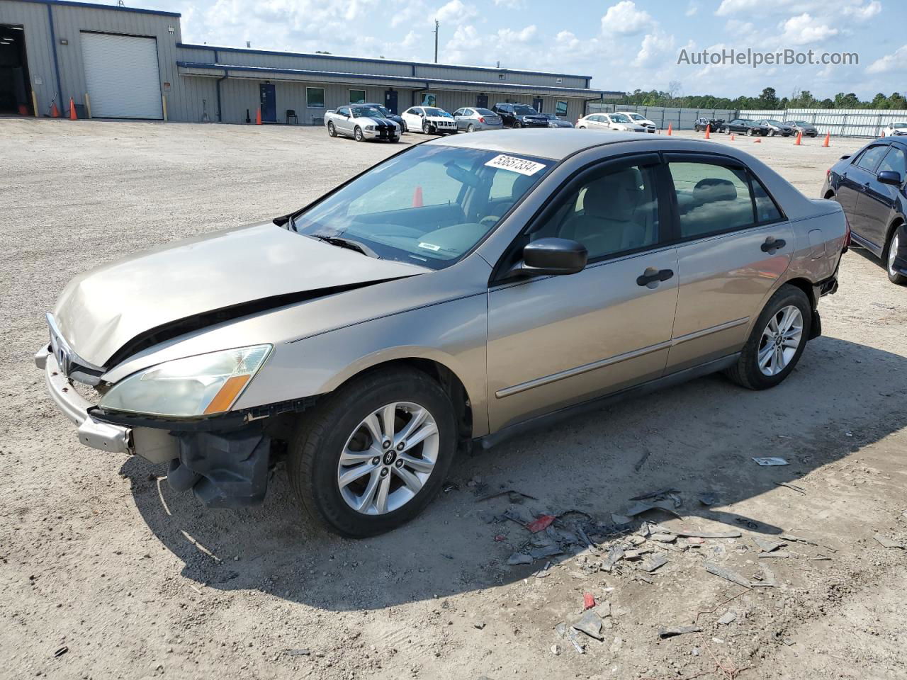 2007 Honda Accord Value Gold vin: 1HGCM56167A121149