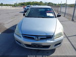 2007 Honda Accord Sdn Vp Silver vin: 1HGCM56187A193129