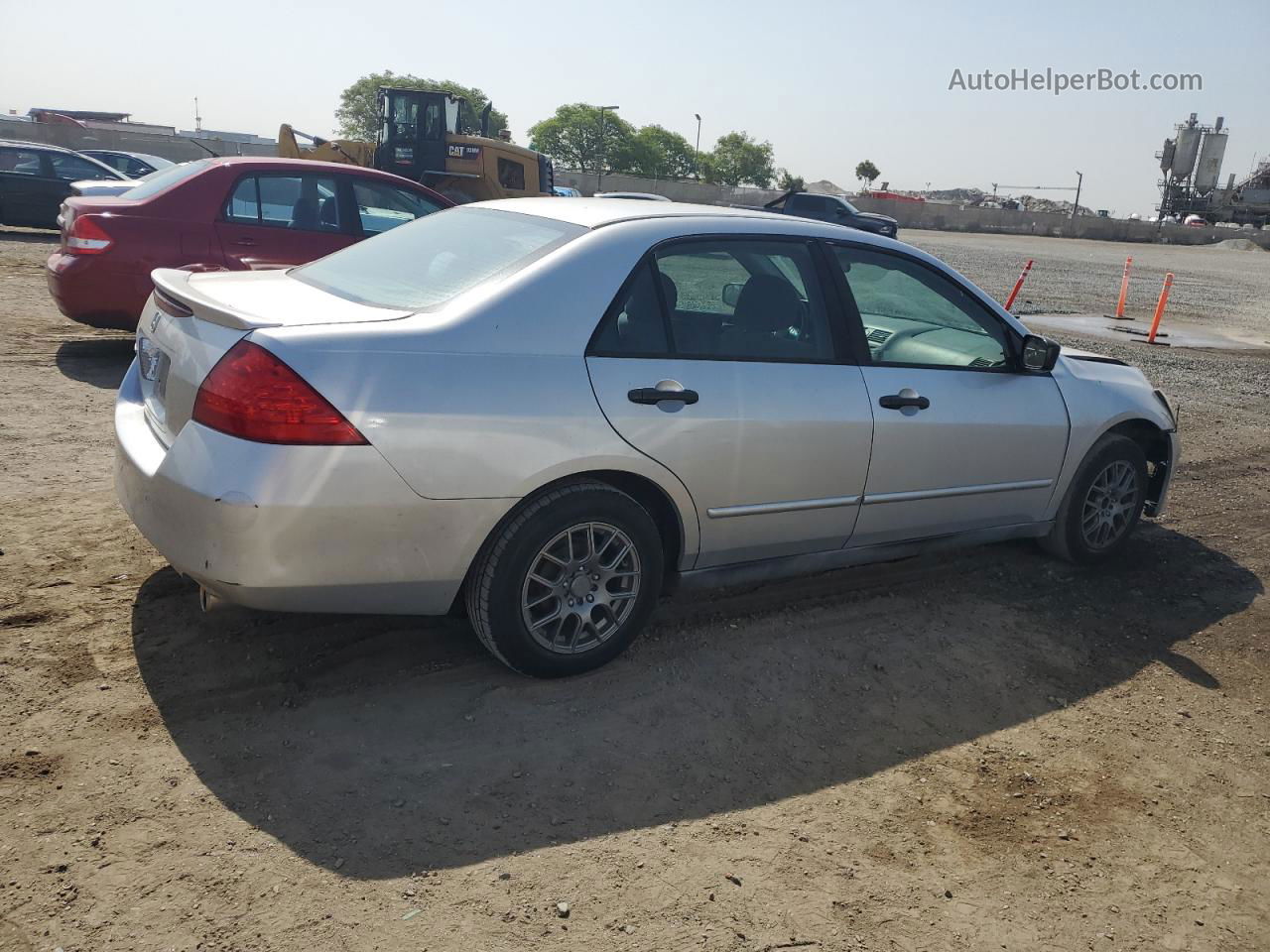 2007 Honda Accord Value Серебряный vin: 1HGCM56197A119489