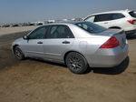 2007 Honda Accord Value Silver vin: 1HGCM56197A119489