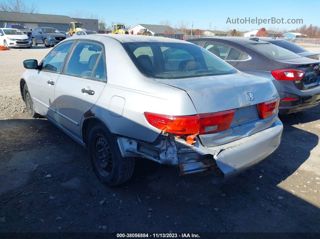 2005 Honda Accord Sdn Dx Silver vin: 1HGCM561X5A121006