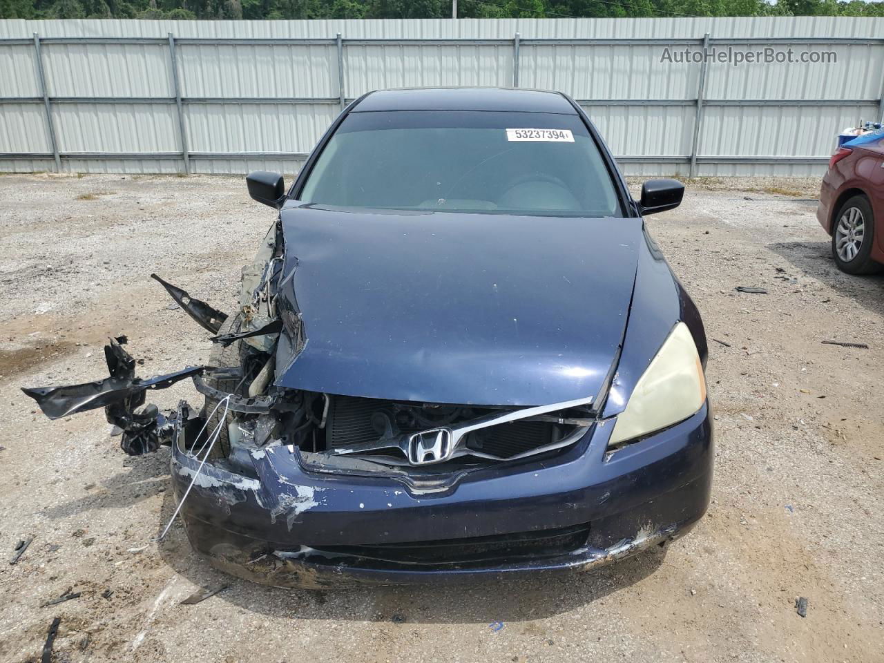 2007 Honda Accord Value Blue vin: 1HGCM561X7A106184