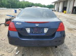 2007 Honda Accord Value Blue vin: 1HGCM561X7A106184