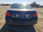 2007 Honda Accord Value Blue vin: 1HGCM561X7A198039