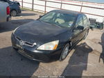 2003 Honda Accord 2.4 Lx Black vin: 1HGCM56303A064071