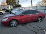 2007 Honda Accord Se Бордовый vin: 1HGCM56307A163771