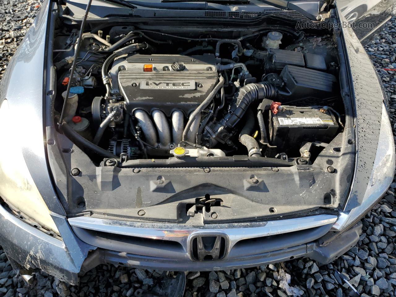 2007 Honda Accord Se Серый vin: 1HGCM56307A171305