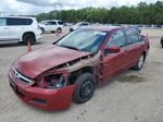 2007 Honda Accord Se Red vin: 1HGCM56307A218235